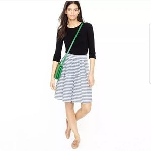 J Crew Coaster Stripe Gimlet Skirt